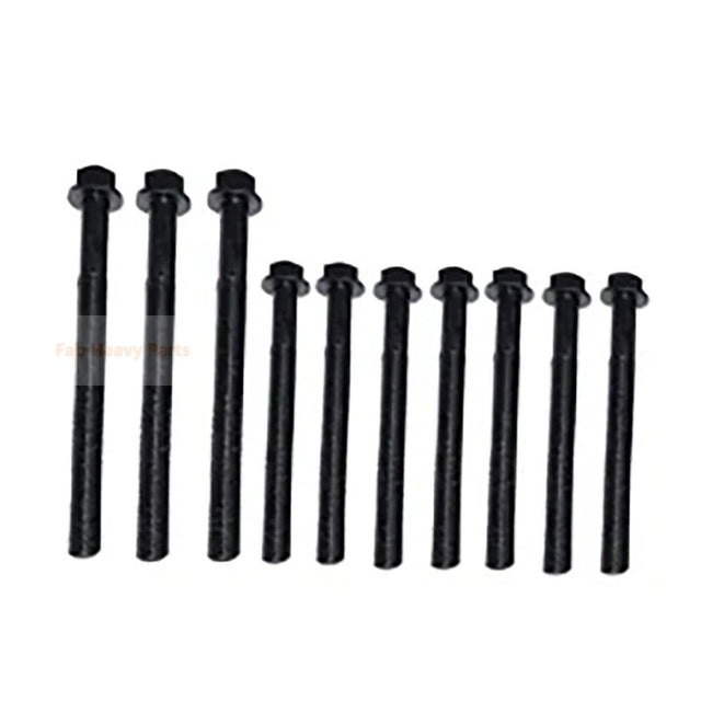 1 Set Cylinder Head Bolt 225-5501 2255501 225-5502 2255502 Fits for Caterpillar Engine C3.3 C4.4 3054