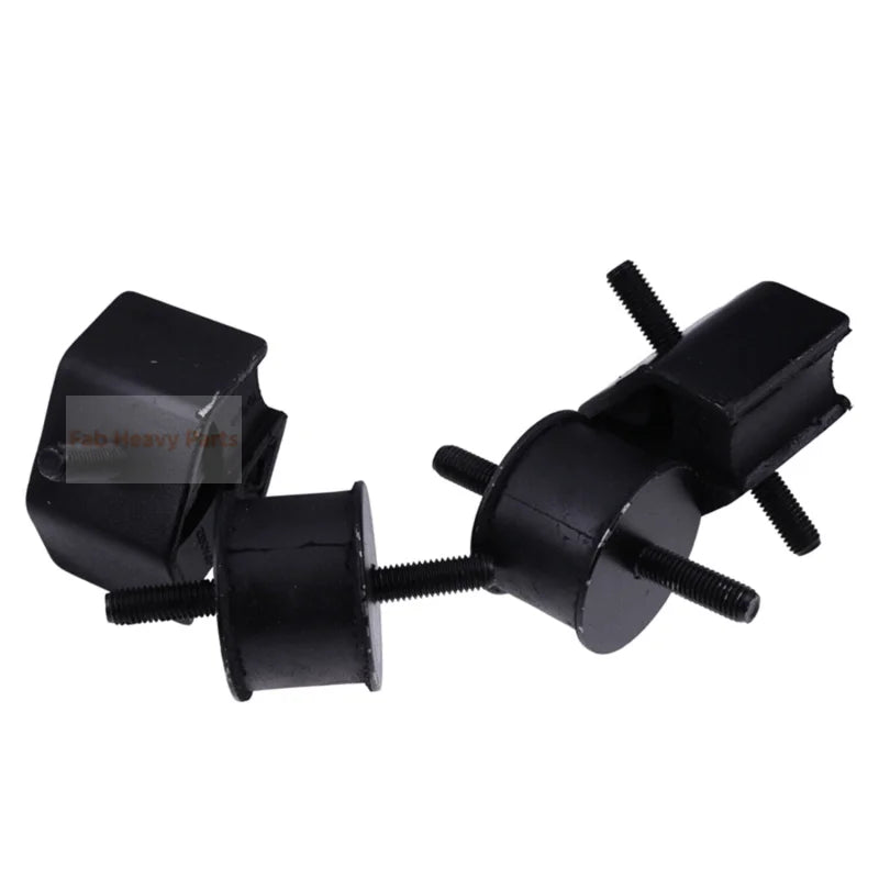 4 Piece Engine Mounting Rubber Cushion 20R-01-29111 20T-01-35162 Fits For Komatsu PC40-5