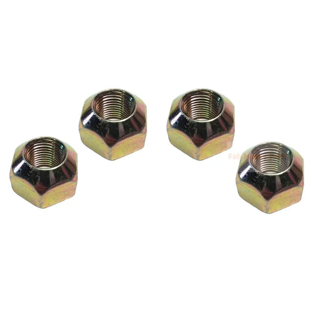 4X Lug Nut and Stud Kit 6709170 6564669 Aftermarket Replacement For Bobcat Skid S220 S250 S300 A220 A300