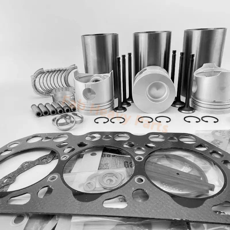 Overhaul Rebuild Kit for Mitsubishi K3M MAM Tractor GOZ24 GOZ26 GOZ28 GOZ30 GOZ32 MT301D