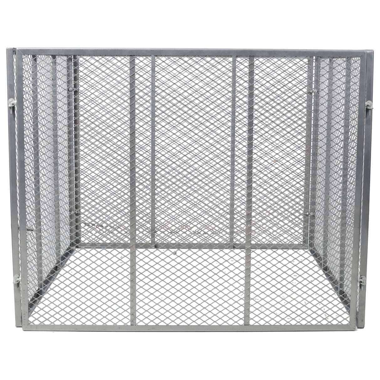 Large Outdoor Compost Bin 172 Gallon Metal Wire Mesh Composter Rust-Proof Coating Square Garden Compost Bin - Fab Heavy Parts