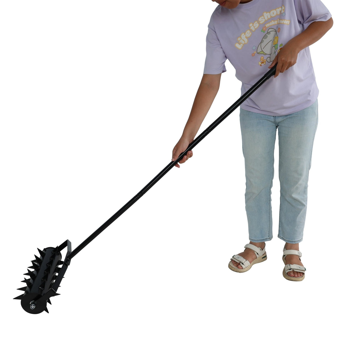Lawn Aerators Heavy Duty Soil Penetrator Spikes - Black - Fab Heavy Parts