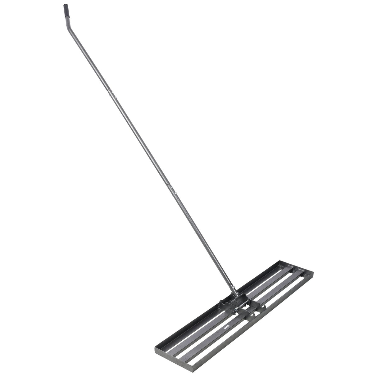 Lawn Leveling Rake Tool 48"x10" Heavy Duty Effort Saving 7FT Steel Handle - Fab Heavy Parts