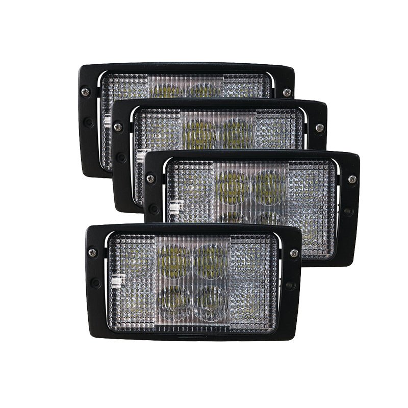 LED Flush Mount Light 3713134M91 for Massey Ferguson Tractor 4225 4260 4345 6140 6190 6255 6270 8120 - Fab Heavy Parts