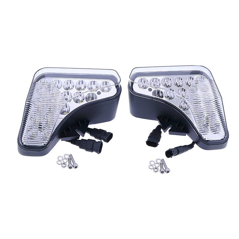 LED Headlight Kit 7251341 7251340 Aftermarket Replacement For Bobcat S450 S510 S530 S550 S570 S590 S595 S630 S650 S740 S750 S770 S850 - Fab Heavy Parts