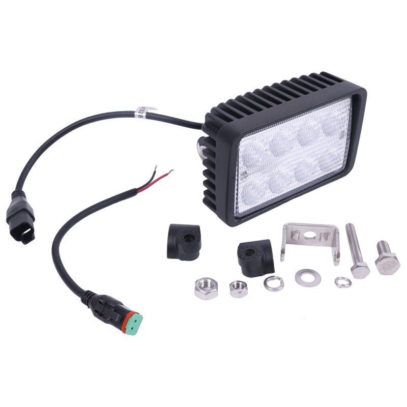 LED Work Light 9846126 for Ford New Holland Tractor 8670 8770 8870 8970 8670A 8870A - Fab Heavy Parts