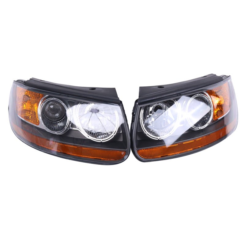 Left and Right Headlight HY2503139 HY2502139 for Hyundai Santa Fe 2007 - Fab Heavy Parts