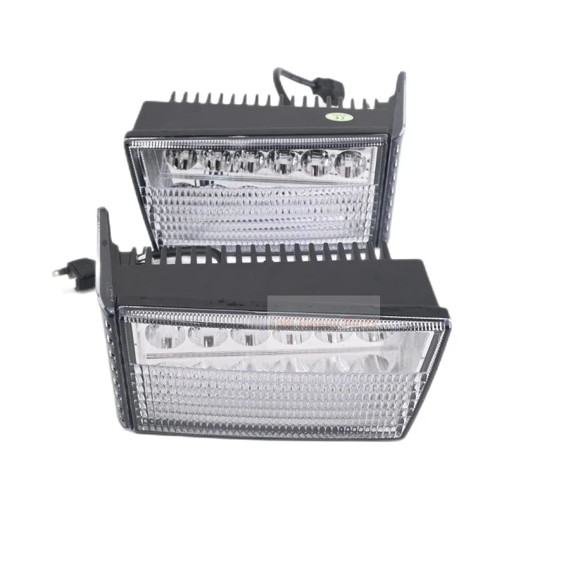 Left and Right LED Headlight 1964881C2 1964882C2 Fits for CASE IH Tractor 5220 5230 5240 5250 3220 3230 4240 C50 C80 - Fab Heavy Parts