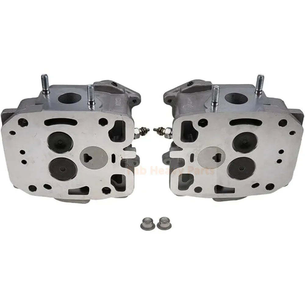 Left & Right Complete Cylinder Head for Kipor Engine KM2V80 Generator KDE12STA3 - Fab Heavy Parts