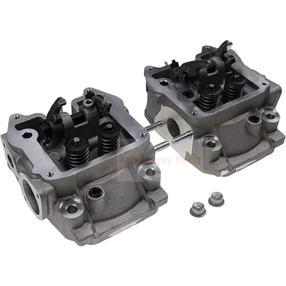 Left & Right Complete Cylinder Head for Kipor Engine KM2V80 Generator KDE12STA3 - Fab Heavy Parts