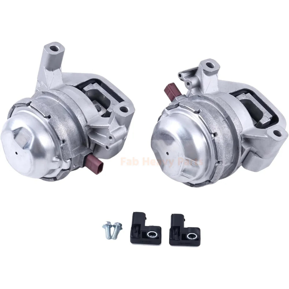 Left & Right Engine Motor Mount 4H0199256T 4H0199255T Fits for Audi S6 RS6 S7 RS7 D4 A8 T7 V8 4.0T