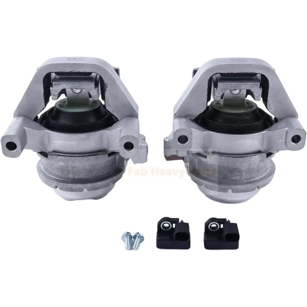 Left & Right Engine Motor Mount 4H0199256T 4H0199255T Fits for Audi S6 RS6 S7 RS7 D4 A8 T7 V8 4.0T - Fab Heavy Parts