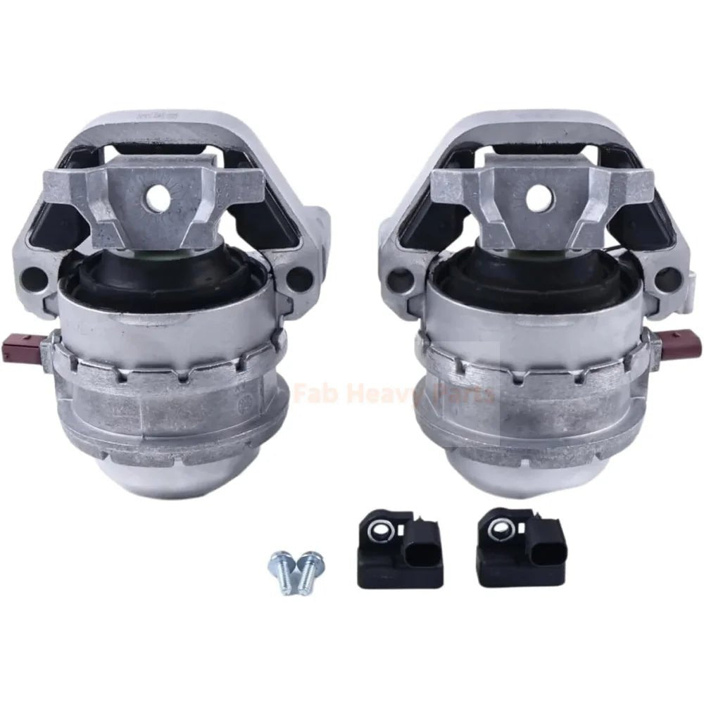 Left & Right Engine Motor Mount 4H0199256T 4H0199255T Fits for Audi S6 RS6 S7 RS7 D4 A8 T7 V8 4.0T - Fab Heavy Parts