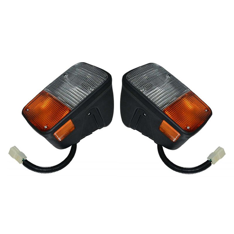 Left & Right Head Lamp 56550 - 23321 - 71 56540 - 23321 - 71 for Toyota Forklift 7FD40 7FDA50 8FD20 8FD25 8FD30 - Fab Heavy Parts