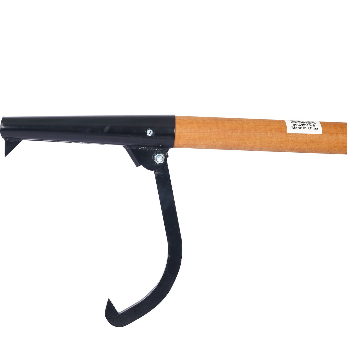 Log Peavy Cant Hook 48" Peavey Point Logging Tool Roller 15in Opening Black - Fab Heavy Parts