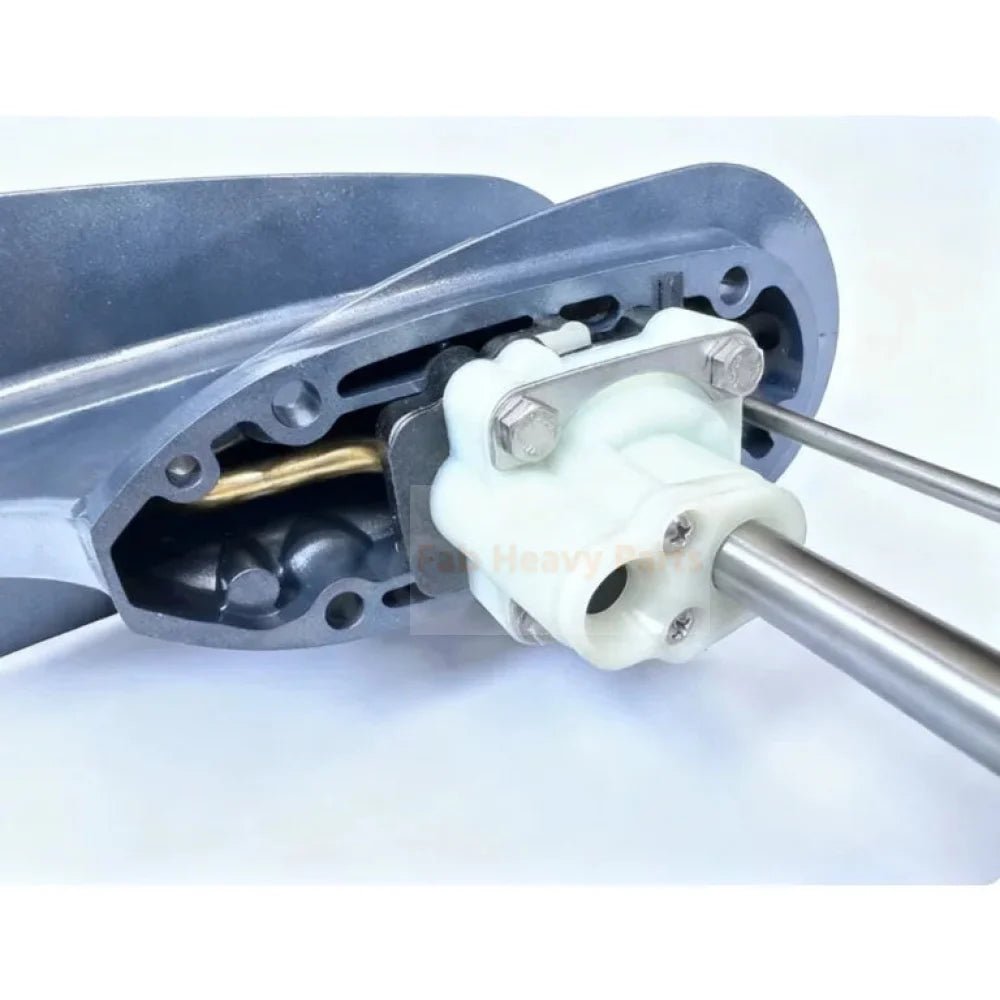 Lower Unit Assembly Long Shaft 6B4 - 45300 - 11 - 4D Fits for Yamaha 2 Stroke 9.9D 15D Outboard - Fab Heavy Parts