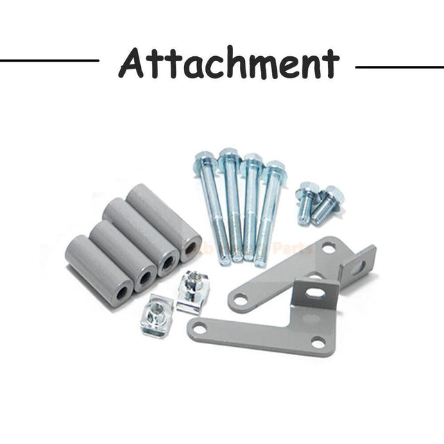 Luggage Side Rail Racks Silver Set SBR - 001 - BLA Fits for Yamaha Tenere 700 XTZ 700 2019 - 2023 Model - Fab Heavy Parts