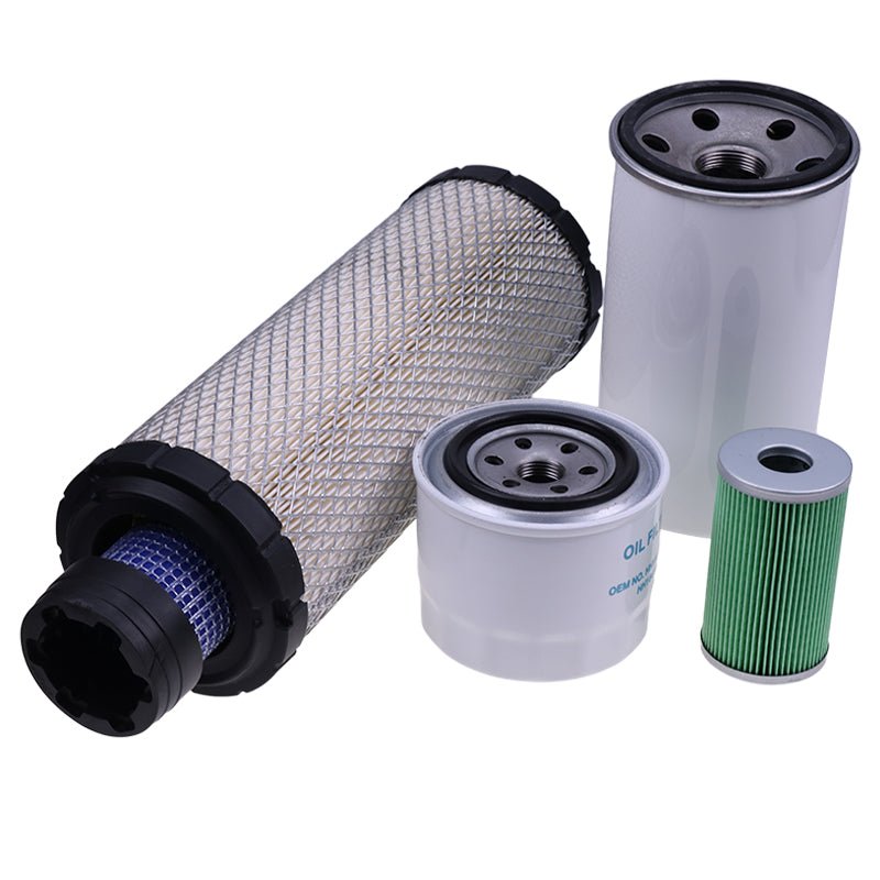 Maintenance Filter Kit 15521 - 32430 16414 - 32434 for Kubota Tractor L3010 L3130 L3410 L3430 HST - Fab Heavy Parts