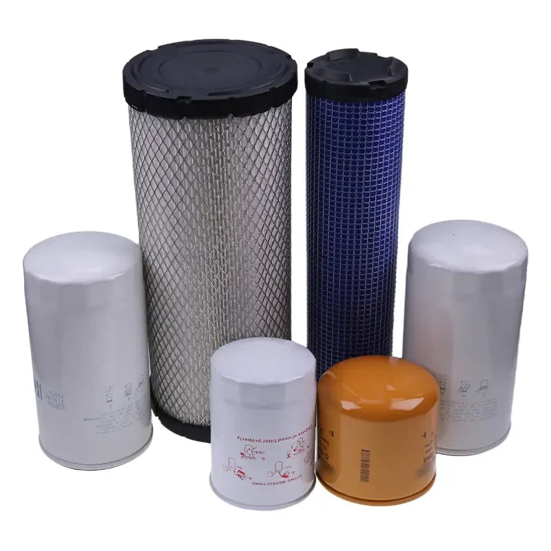 メンテナンスフィルターキット1C020-32434 34680-37710 for Kubota Engine V3300-EトラクターM6800