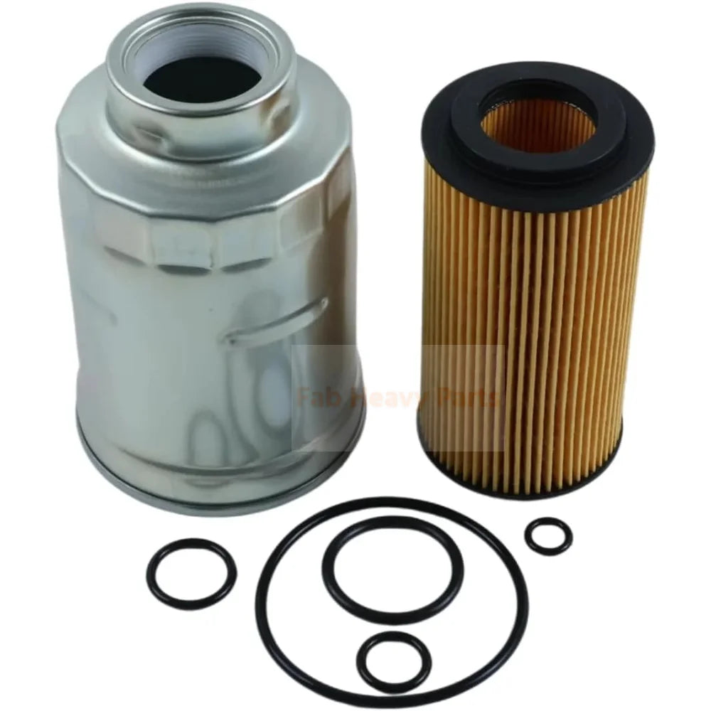 Wartungssatz ED0021753180-S Kraftstofffilter & ED0021750010-S Ölfilter Passend für Kohler KDI 1903 KDI 2504 KDI3404TCR Motor 30REOZK 4 35REOZT4 40REOZK 4 45REOZT4