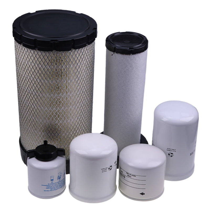 ボブキャットローダーS160 S175 S185 S205 T180 T190のメンテナンスフィルターキットフィット