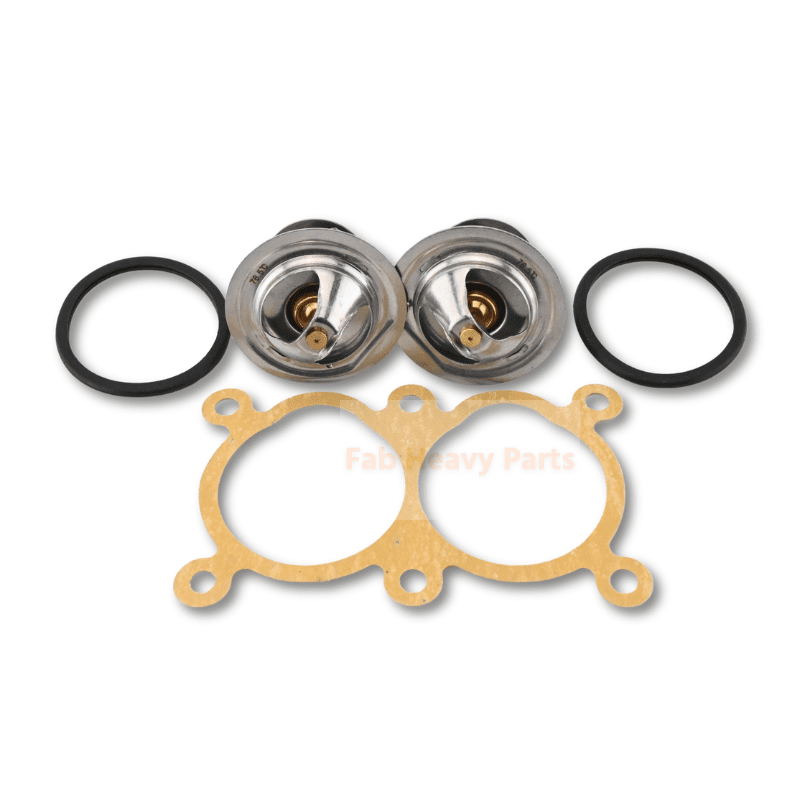 ME996003 Thermostat Kit Fit Mitsubishi Fuso 6D22 6D24 Generac 0A53990279 - Fab Heavy Parts