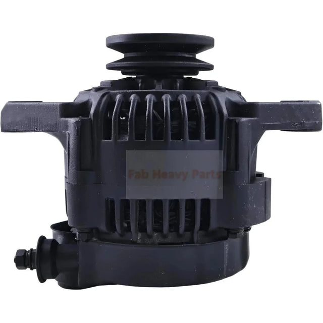 Mini Alternator ES1004BK w/V-belt Pulley Fits for 12 Volts Systems