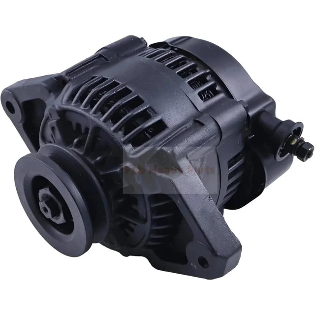 Mini Alternator ES1004BK w/V-belt Pulley Fits for 12 Volts Systems