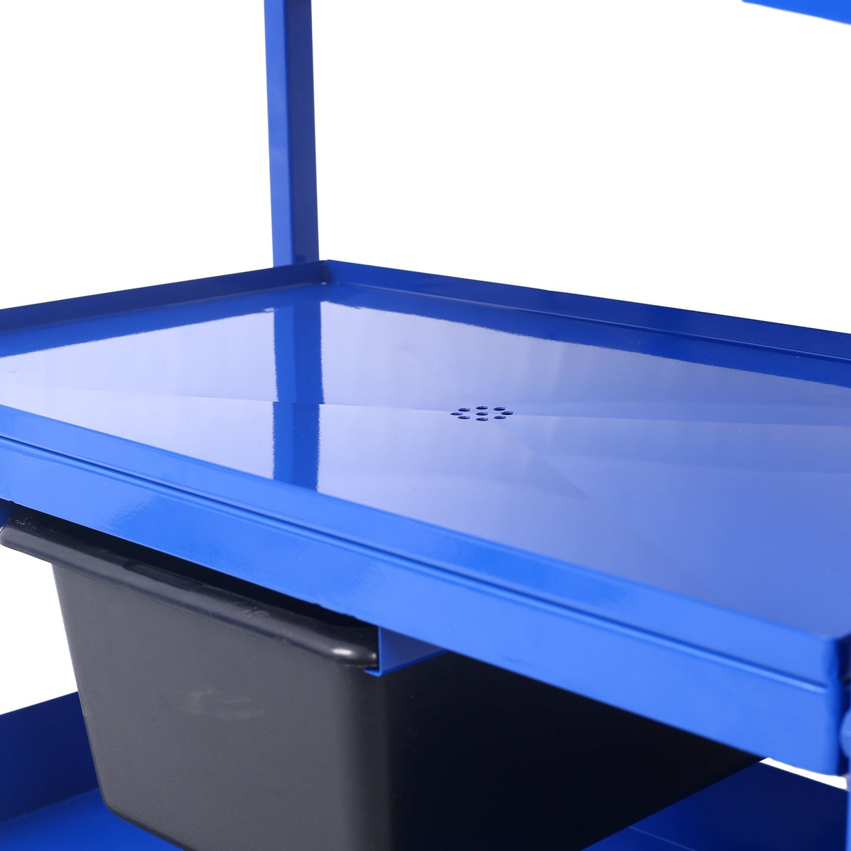 Mobile Parts Washer 20 Gallon Capacity with Water Based Cleaning Solutions Heavy Duty 20 Gauge Steel 325 GPH Pump Power with Drain Tray - Fab Heavy Parts