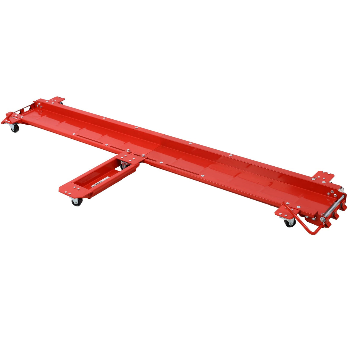 Motorcycle Dolly 1250 lbs. Capacity Widow Cruiser - Dolly Steel - Red - Fab Heavy Parts