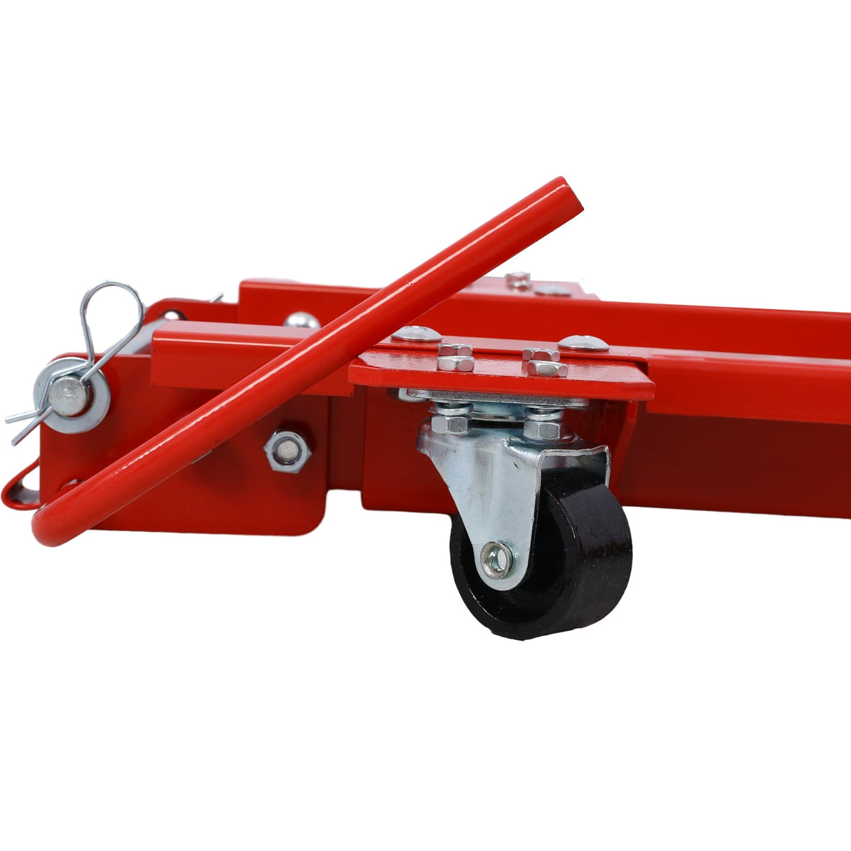 Motorcycle Dolly 1250 lbs. Capacity Widow Cruiser - Dolly Steel - Red - Fab Heavy Parts