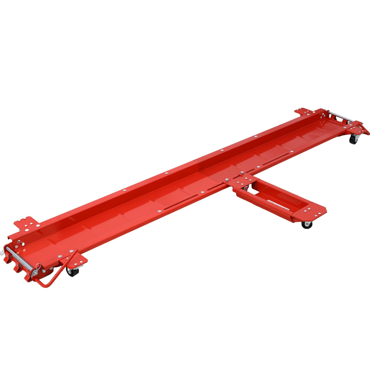 Motorcycle Dolly 1250 lbs. Capacity Widow Cruiser - Dolly Steel - Red - Fab Heavy Parts