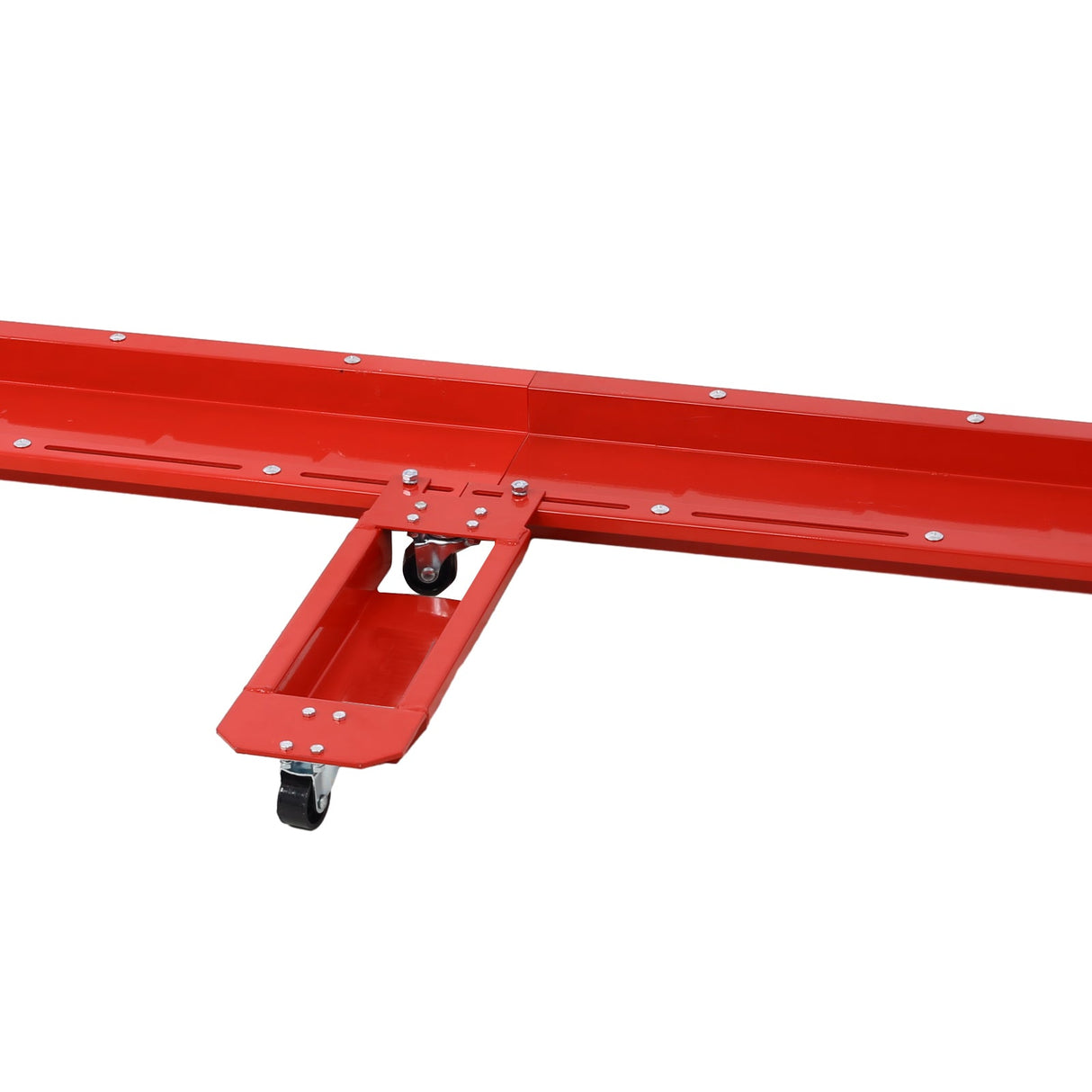 Motorcycle Dolly 1250 lbs. Capacity Widow Cruiser - Dolly Steel - Red - Fab Heavy Parts