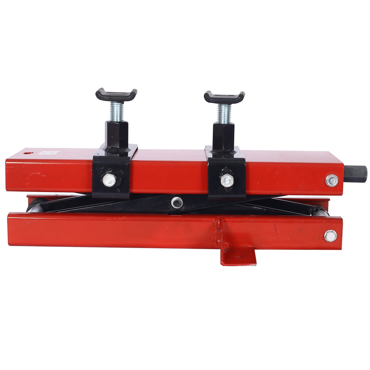 Motorcycle Lift Jack 1100lbs Capacity - Red - Fab Heavy Parts