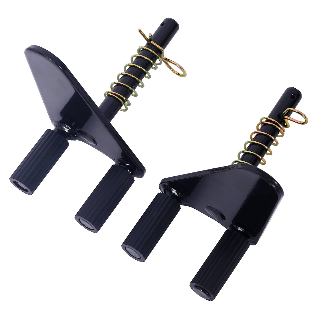 Motorcycle Stand 1000LB Sport Bike Front and Rear Wheel Lift Swingarm Paddock U - Black - Fab Heavy Parts