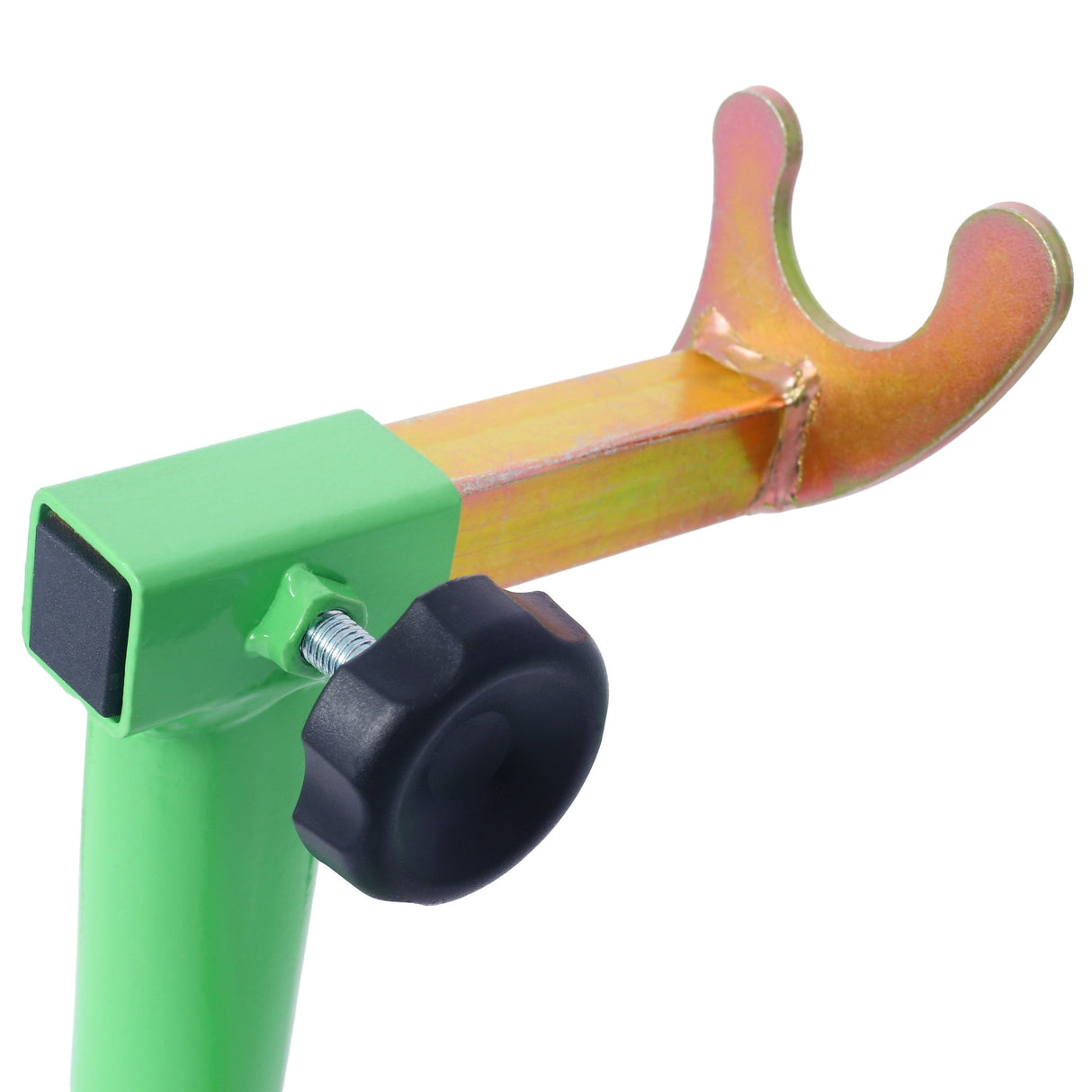 Motorcycle Stand 1000LB Sport Bike Front and Rear Wheel Lift Swingarm Paddock U - Green - Fab Heavy Parts