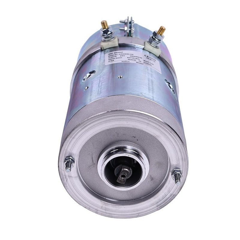 MovYard® Aftermarket Iskra Letrika AMK5567 AMK5607 AMK5589 Mahle MM298 Bucher Hydraulics 11212138 11212087 11216937 24V Hydraulic Pump Motor - Fab Heavy Parts