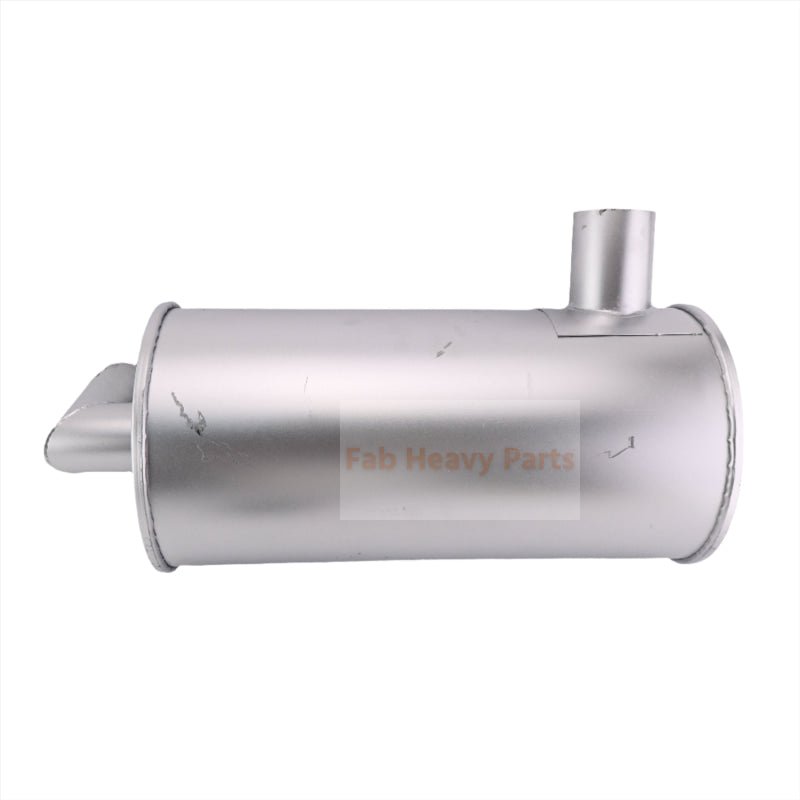 Muffler 4191187 with Clamp 4213017 and 2Piece U - Bolt 4181672 Fits for Isuzu Engine 4BD1 Hitachi Excavator EX120 EX150 - Fab Heavy Parts