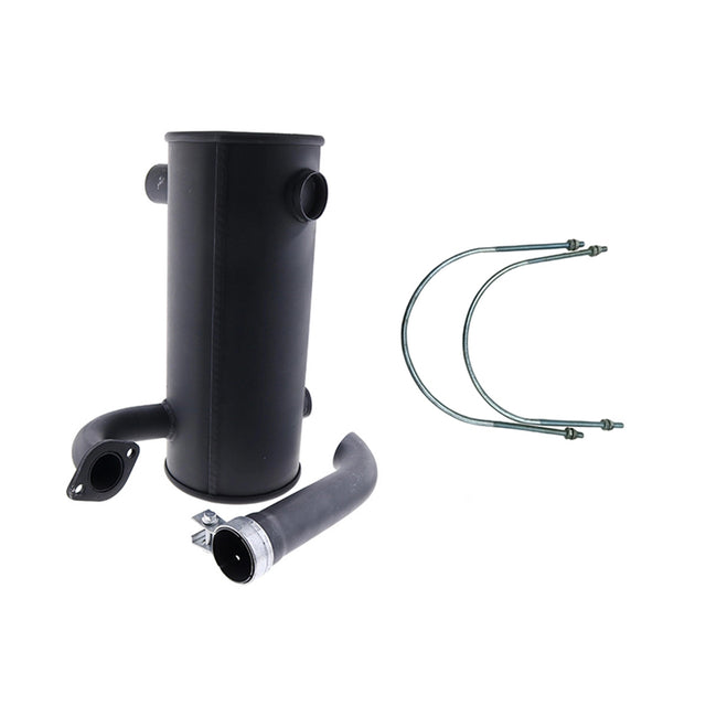 Muffler 4448024 4638006 With U Bolt 4415969 4379801 Fits for Hitachi ZAXIS70 ZAXIS70LC ZAXIS80 ZR240JC ZR600TS ZR800TS ZX60 ZX70 ZX80