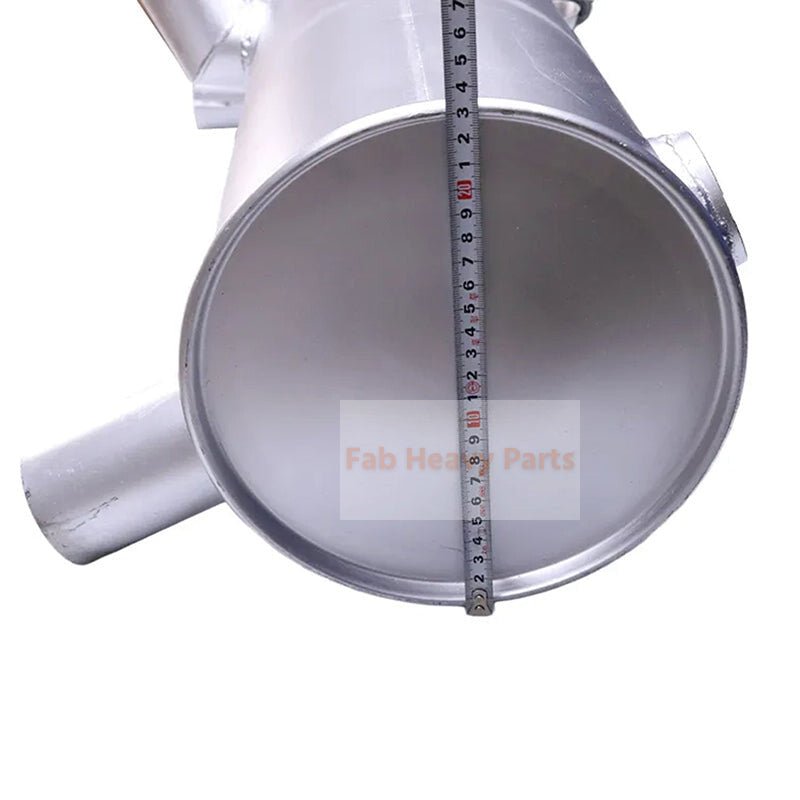 Muffler 5I - 7935 with U Bolt 5I - 7848 and Clamp 5I - 7639 for Caterpillar CAT Engine 3064 Excavator 311B 312B E110B E120B E311 E312 E311B E312B - Fab Heavy Parts