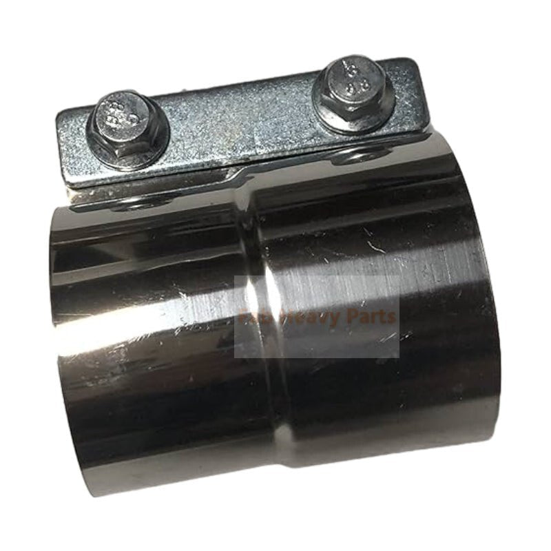 Muffler Clamp 2432T812F1 Fits for Kobelco Excavator SK60 K903B K904DL K903C K903 K904D K903 - 2 SK60 - 3 SK60 - 4 SK60 - 5 - Fab Heavy Parts