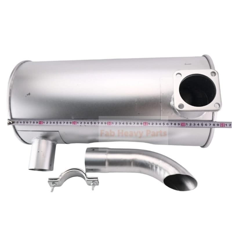 Muffler Fit Hyundai Excavator R200 - 5 R200 - 3 - Fab Heavy Parts