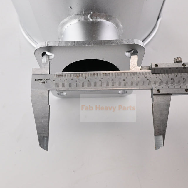 Muffler Fits for Komatsu Excavator PC75 PC78 P/N 6731-11-5530, Engine 4D102E