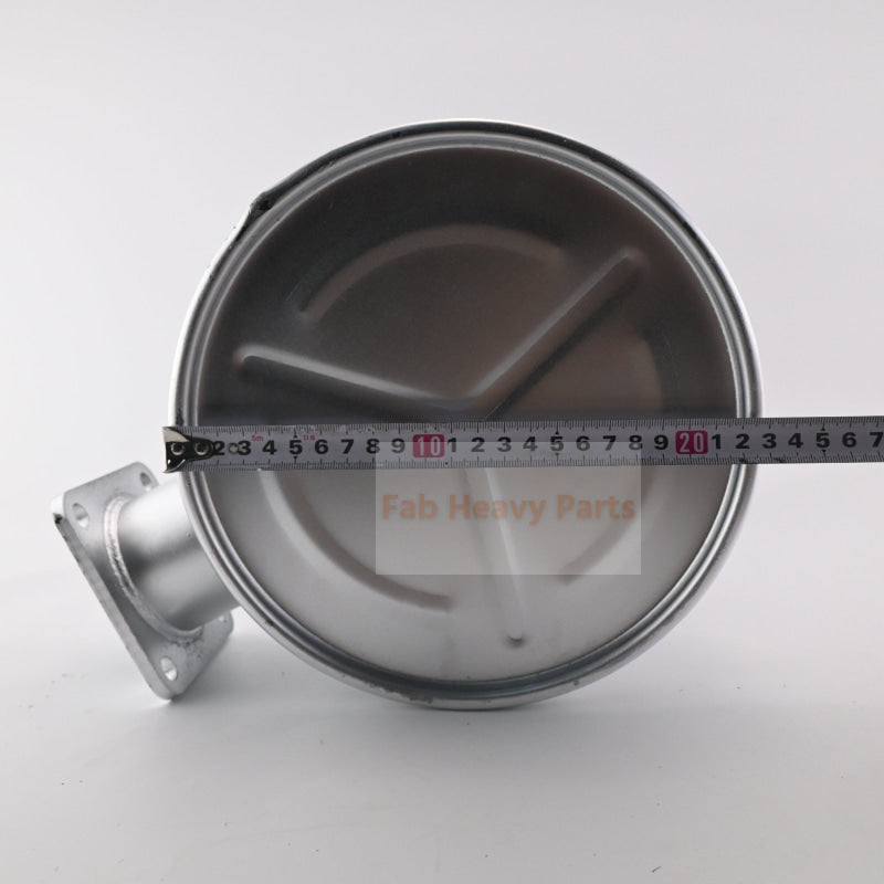 Muffler Fits for Komatsu Excavator PC75 PC78 P/N 6731-11-5530, Engine 4D102E