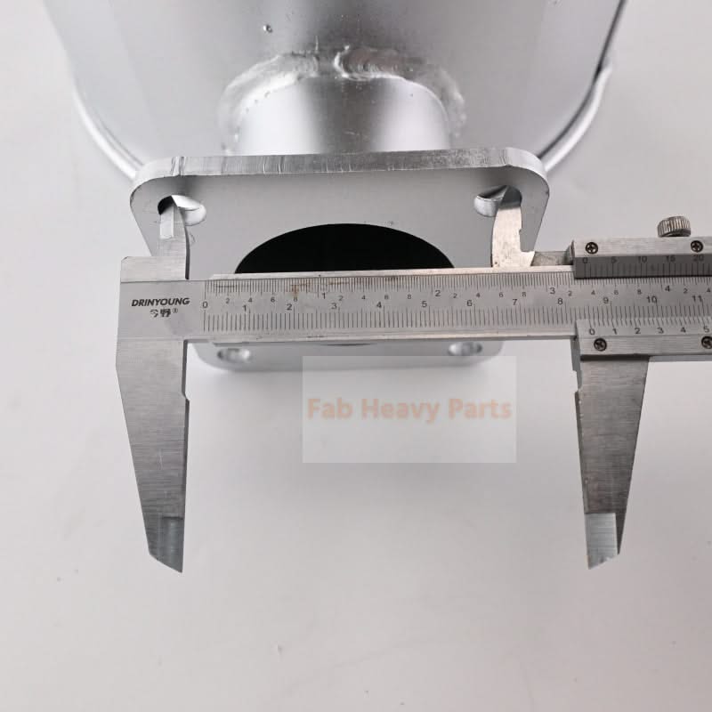 Muffler Fits for Komatsu Excavator PC75 PC78 P/N 6731 - 11 - 5530, Engine 4D102E - Fab Heavy Parts