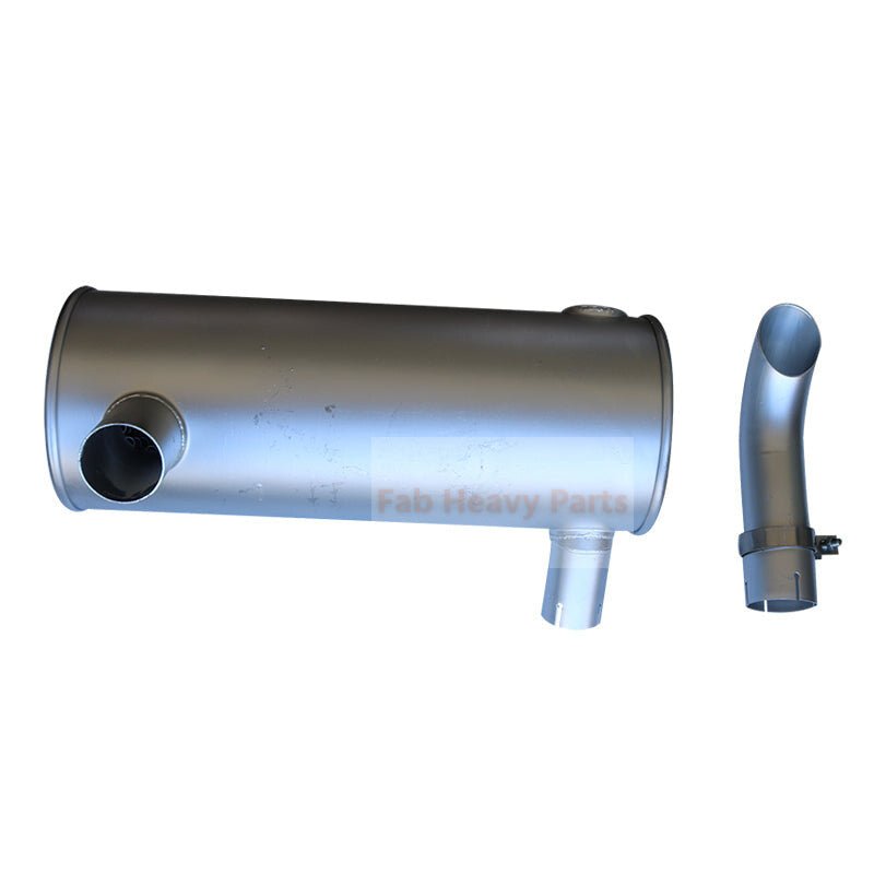 Muffler Silencer 2427R721 Fits for Kobelco Excavator SK120LC SK120 SK150LC K120 - 3 SK120LC - 3 SK150LC - 3 MD140C - Fab Heavy Parts