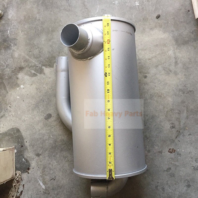 Muffler Silencer 2427U1322 Fits for Isuzu Engine 4BD1 Kobelco Excavator SK100 - III SK100 - 3 SK100 MARK III - Fab Heavy Parts