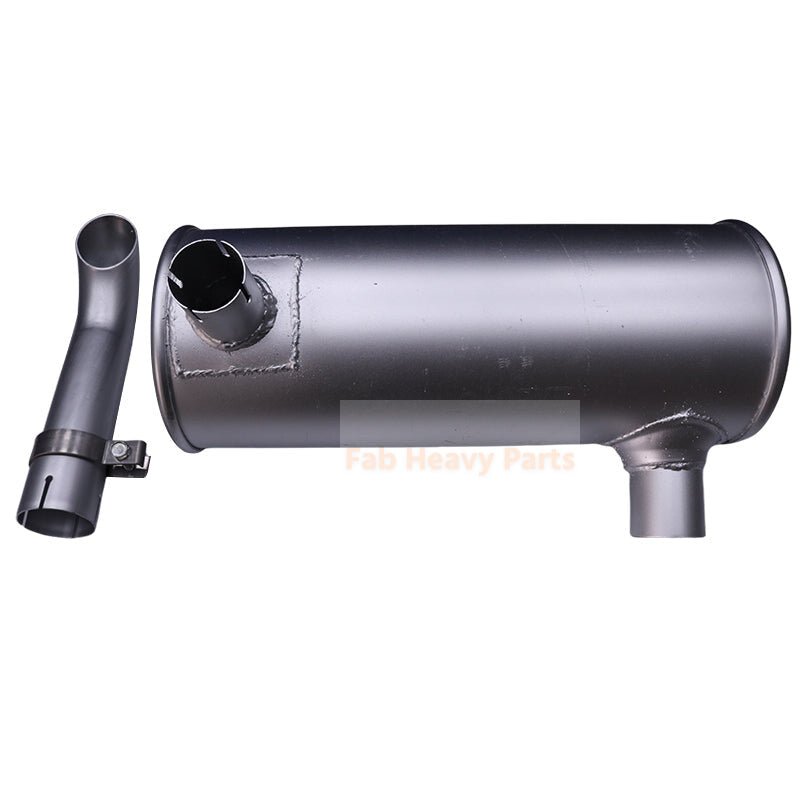 Muffler Silencer 4389278 Fits for Hitachi Excavator EX60BUN - 5 EX70LCK - 5 EX75UR - 3 EX75URLC - 3 EX80U HR240G EX60 - 5 EX60LC - 5 EX80 - 5 - Fab Heavy Parts