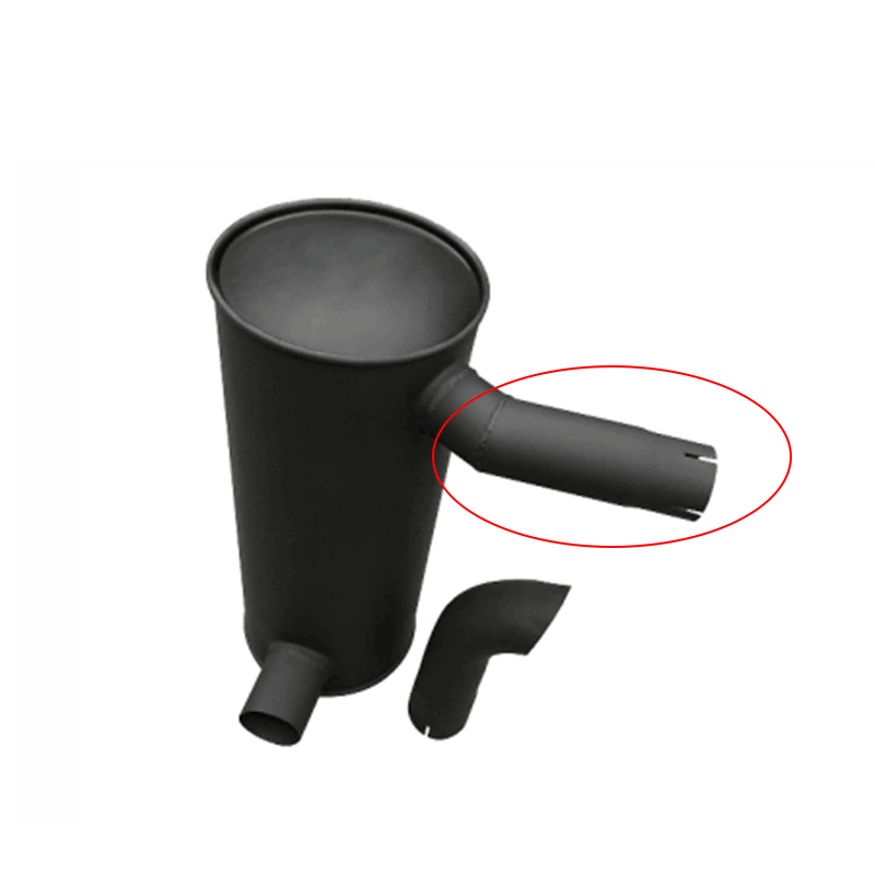 Muffler Silencer 4333182 for Hitachi EX120-5 EX130H-5 EX150LC-5 4BG1 Engine