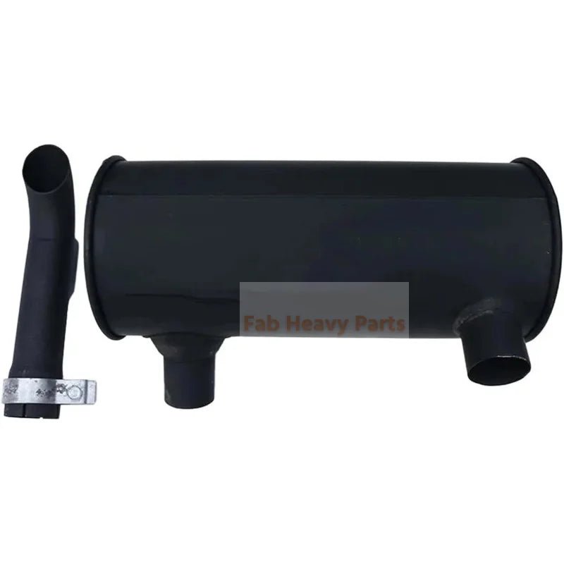 Muffler Silencer 447578A1 Inlet 50 Outlet 55 Fits for CASE Excavator CX75 CX75SR CX80 - Fab Heavy Parts